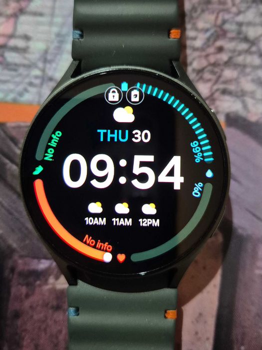 Samsung Galaxy Watch 7 44mm LTE (+BT+GPS+WiFi) green, GARANTIE 08.2026