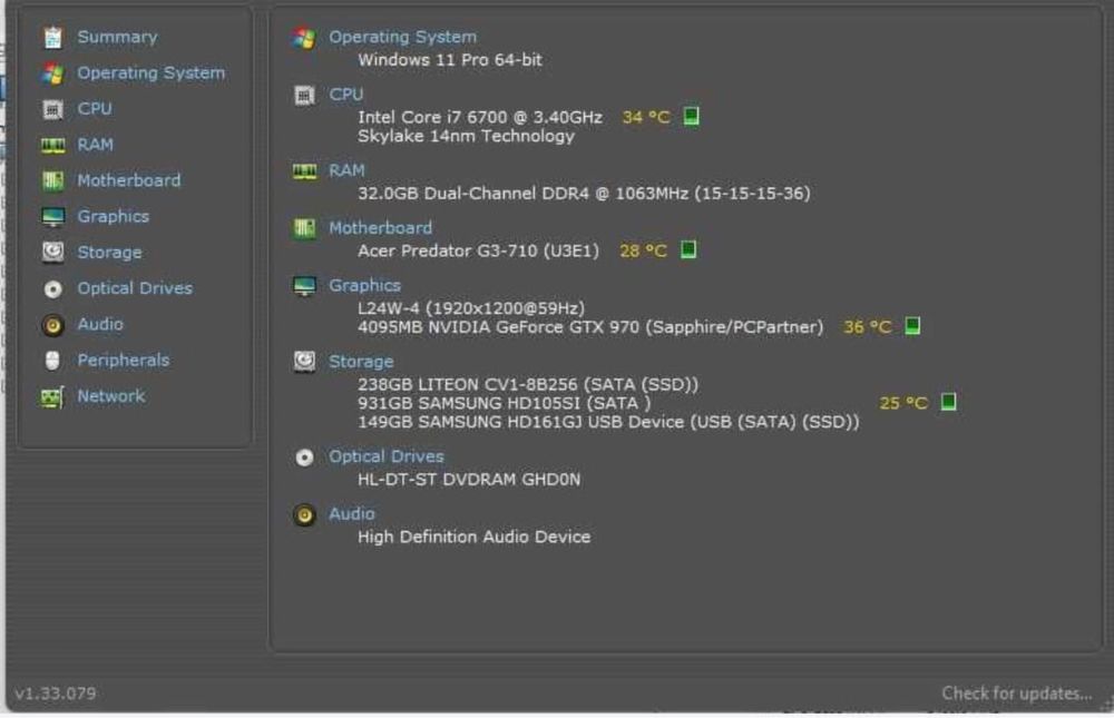 unitate pc +monitor