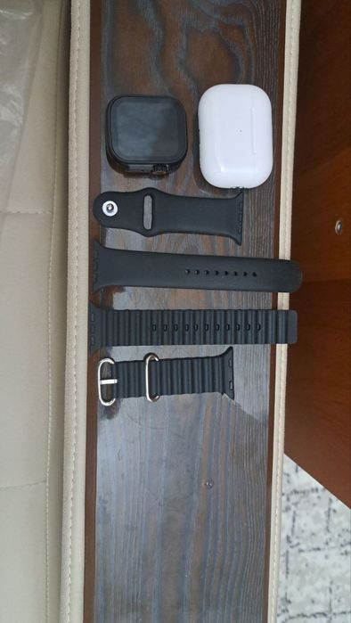 Smart watch airpods соат ва наушник часы