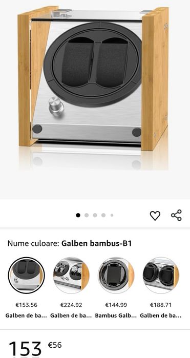 Cutie de înfășurare ceas Smith pentru ceasuri automate sau compatibile