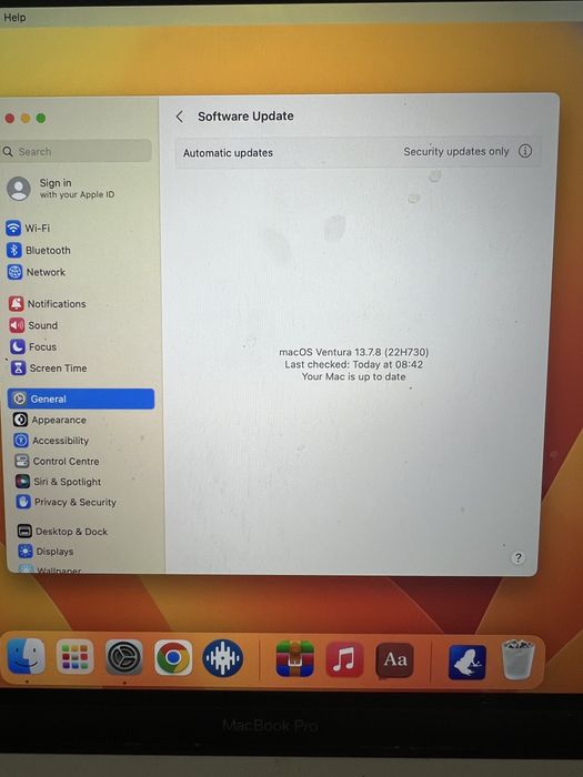 Macbook Pro A1708