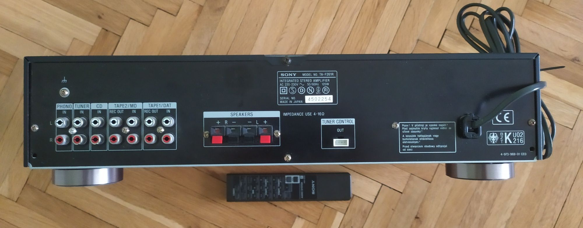 Ресийвър /усилвател/ SONY TA-F216R