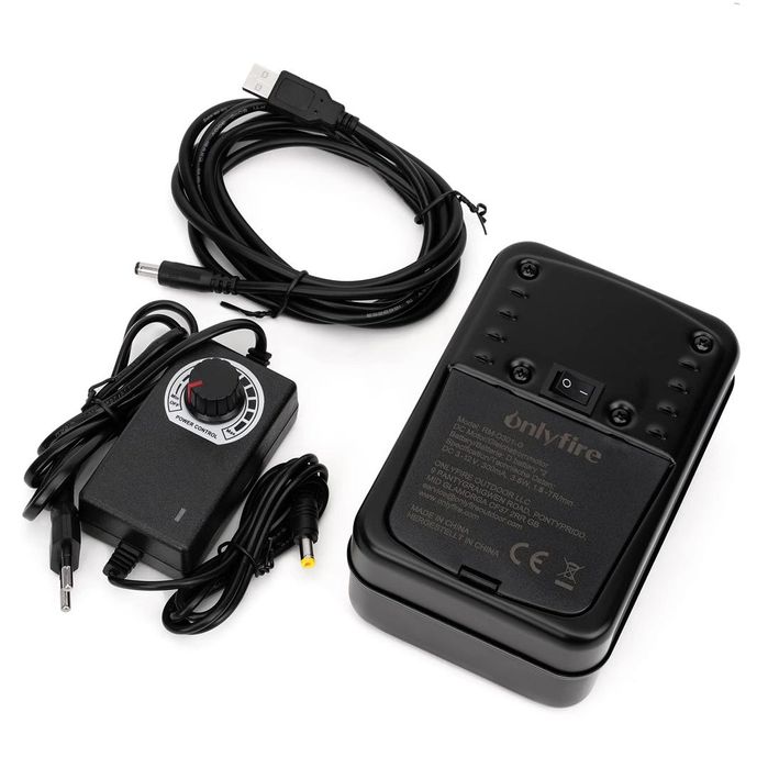 Motor pentru rotisor Only Fire, reglabil, DC 12V/300 mA