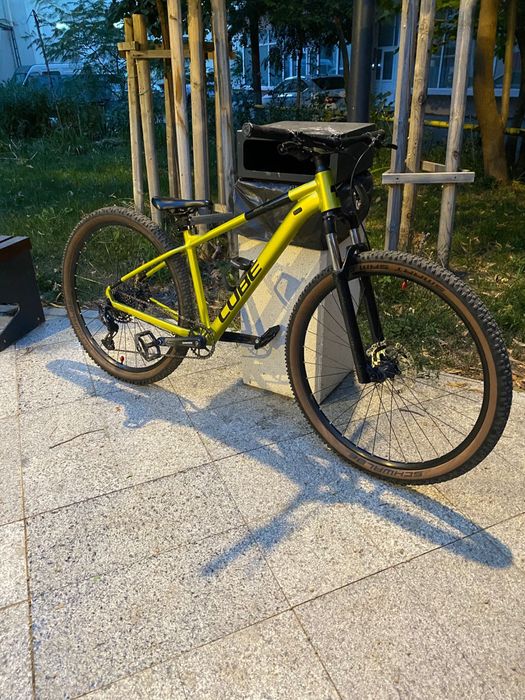 Bicicleta Cube Analog Flashlime Black 2023 1x12