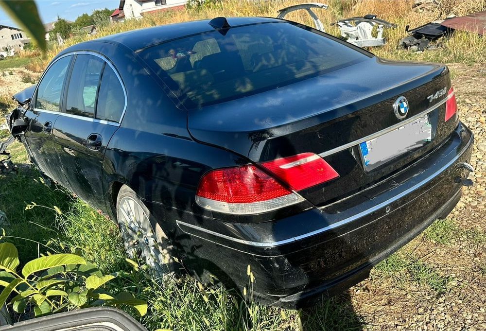 dezmembrări bmw e65 e66 745d 745i 760li 735i 730d 2006 cutie 6hp32 motor n62  m67D44 330hp v8 diesel 2005-2009 interior crem cu ventilație etc