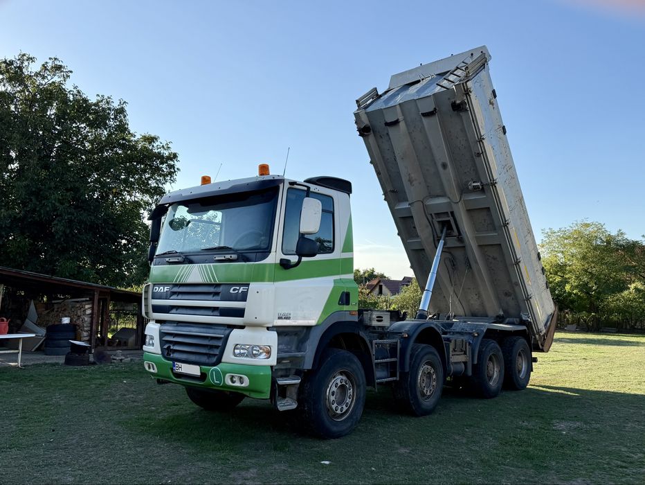 DAF CF 85-460 8x4 | 2009 | Basculabil 3 parti