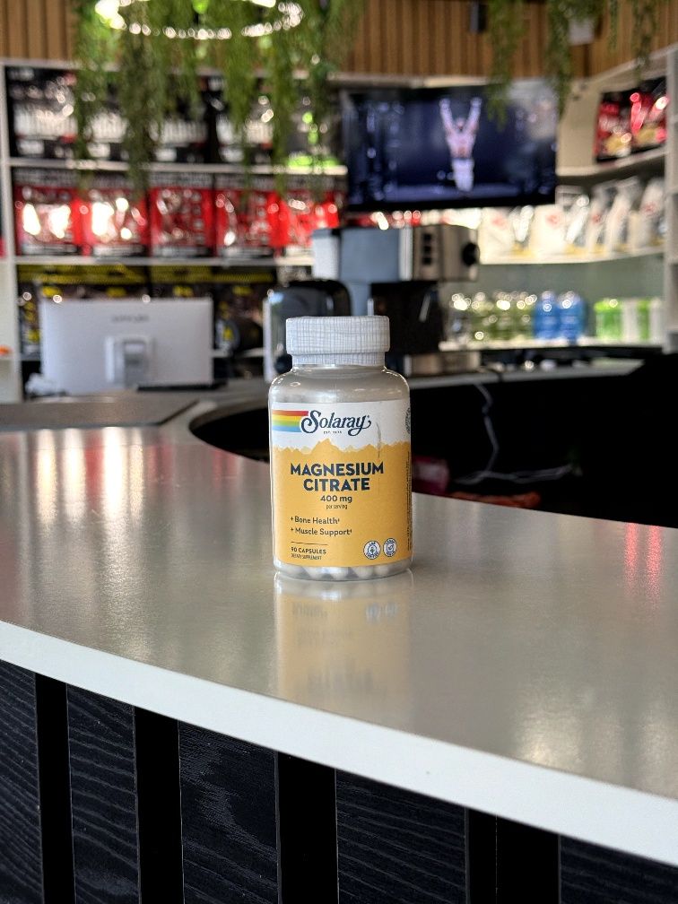 solaray magnesium citrate 400 mg . 90 capsules   магний