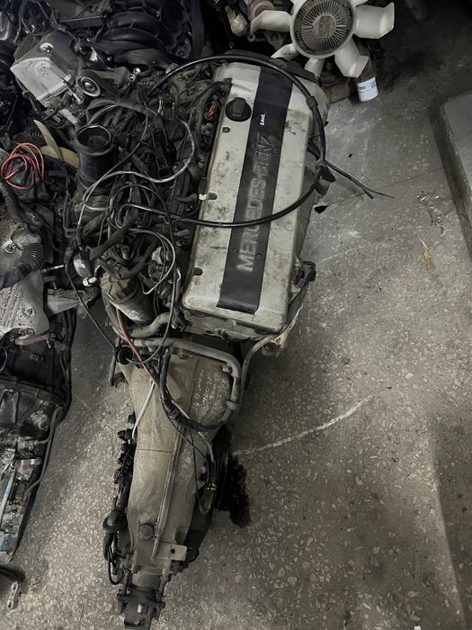 Двигатель акпп 104 3.2 трамблер гибрид на Мерседес w140