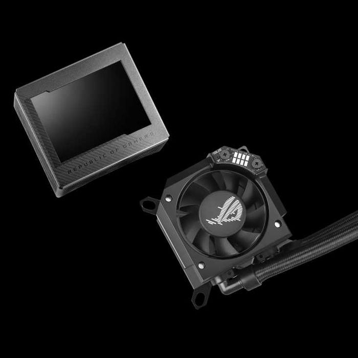 Cистема водяного охлаждения ASUS ROG RYUJIN III 360 BLACK NOCTUA FANS.