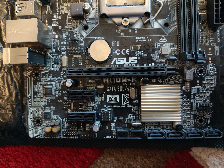 Placa de baza ASUS H110M-K