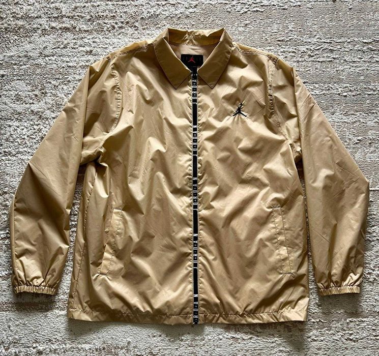 Jacheta/Windbreaker Jordan negru/bej, de fas, marimea XL