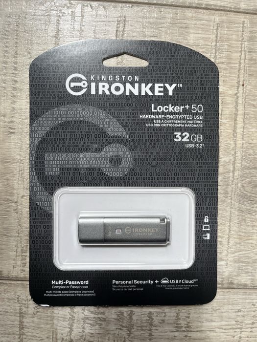 stick kingston ironkey locker+ 50 32gb