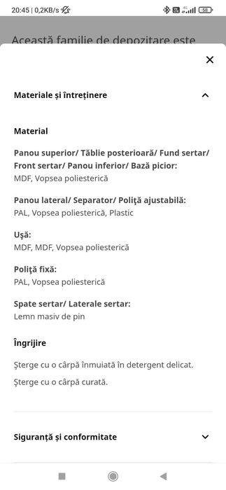 Comodă Lommarp Ikea