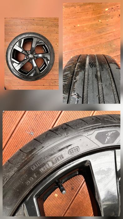 Vând set Jante Originale Nissan R19 cu cauciucuri de vară