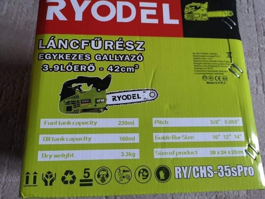 Drujba pentru o singură mîna RYODEL 3,9 cai putere.