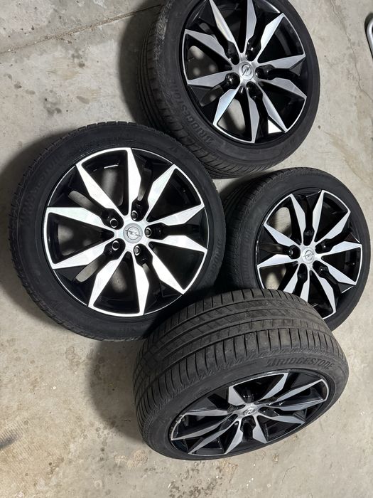 Джанти 18  5x115 8,5j et49 с почти нови гуми- за Опел