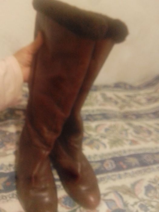 Cizme de piele naturala