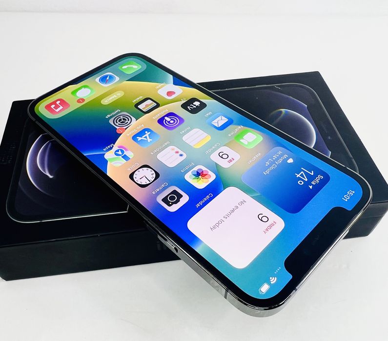 Apple iPhone 12 Pro Max 128GB Graphite Перфектен! Гаранция!