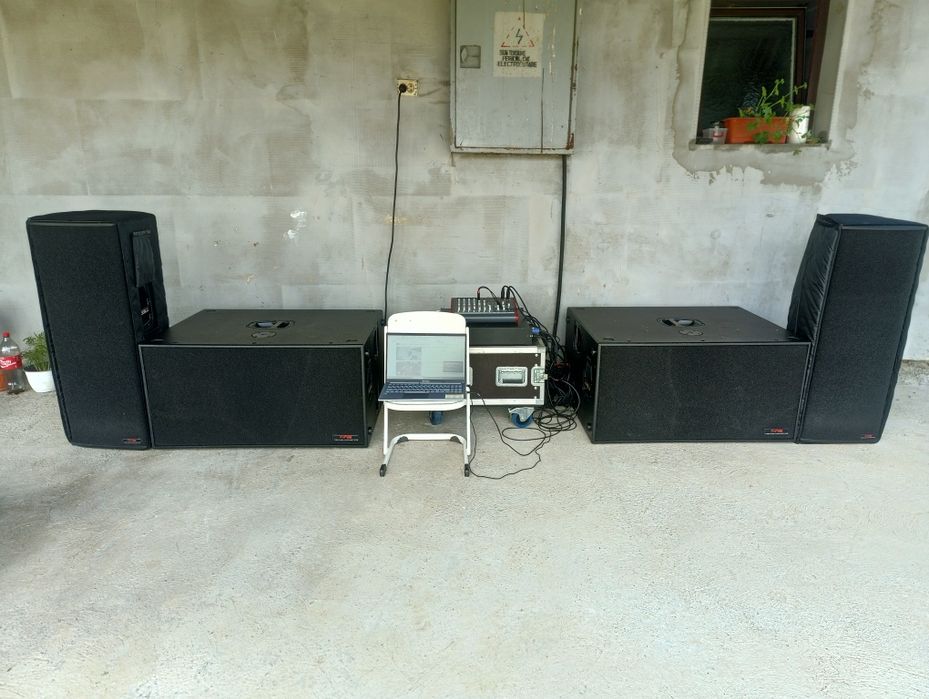 Inchiriez, de inchiriat sonorizare sistem audio boxe cabana REVELION