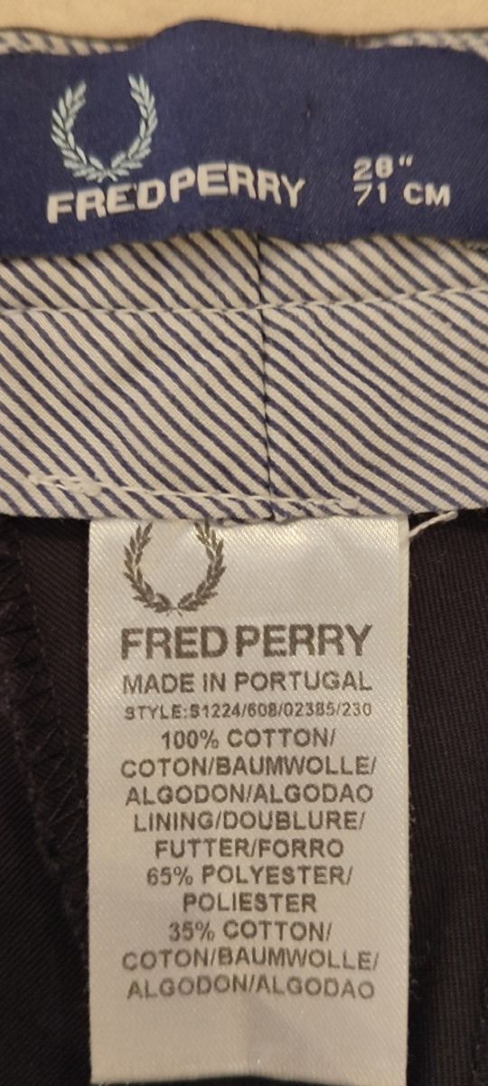 Fred Perry  pantaloni scurți - băieți