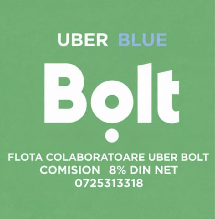 FLOTA Uber Bolt Bucuresti