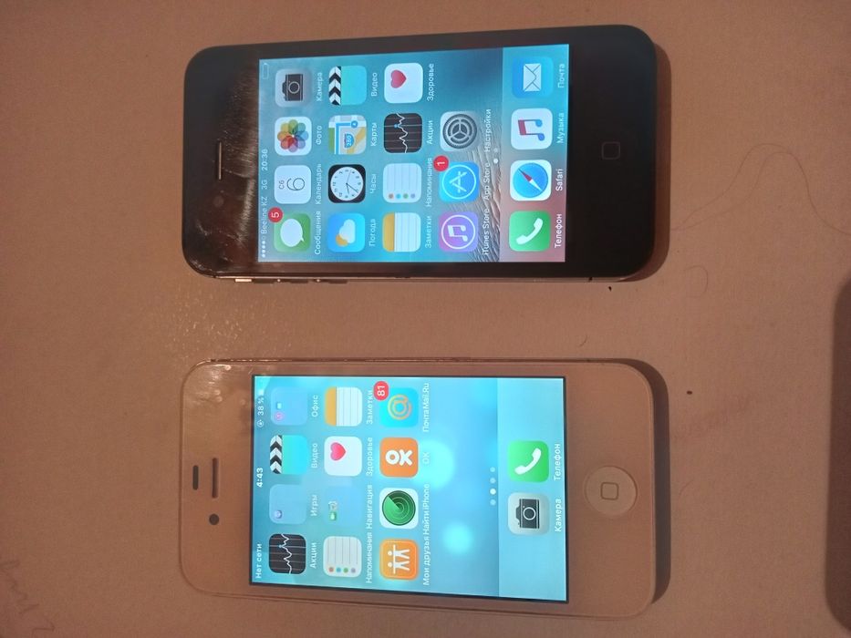 Айфон 4, 4s. По 10000т.