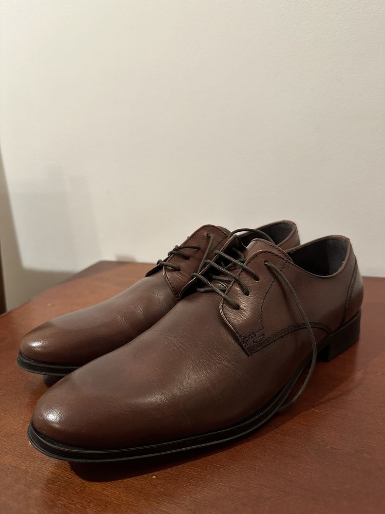 Pantofi ASOS Brown Barbatesti