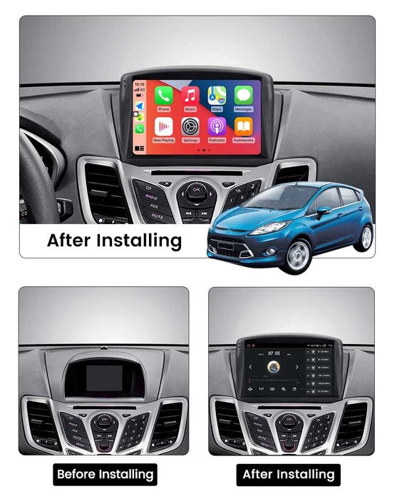 Navigatie Ford Fiesta MK6 2008 - 2019 2GB 4GB 8GB Garantie Camera