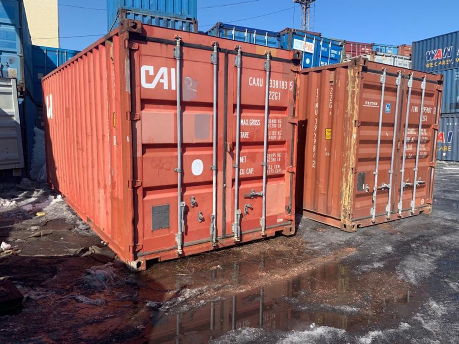 Контейнера 20 футовые в Большом Количестве Прям в Наличии в ПАВЛОДАРЕ.