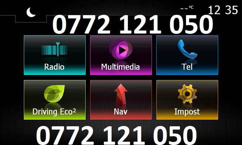 Harti Renault Dacia MediaNav Sandero Logan Duster Dokker Clio Europa