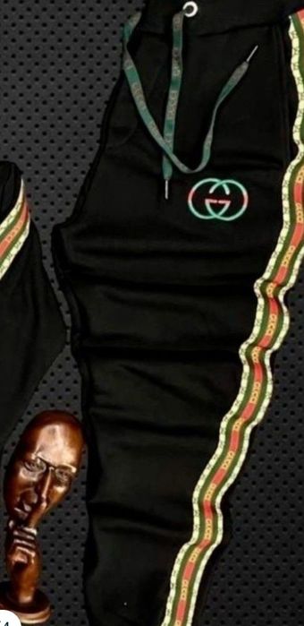 Trening Gucci sezonul rece, bumbac vatuit, logo brodat