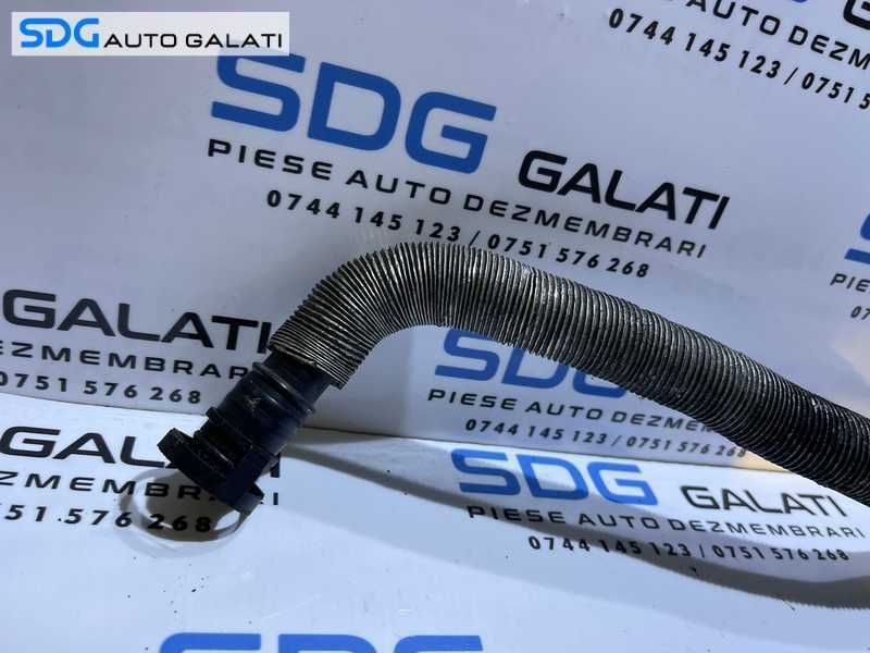 Conducta Furtun Presiune Aer Gaze Capac Culbutori Motor VW Touareg 2.5 TDI BPD BPE 2006 - 2010