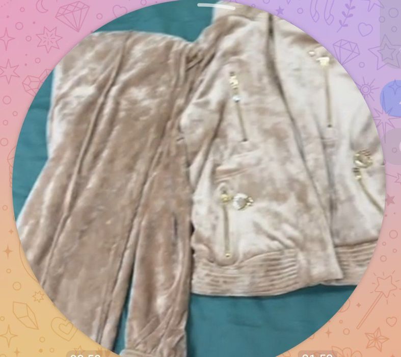 Dvoyka kiyim velvety mayerial