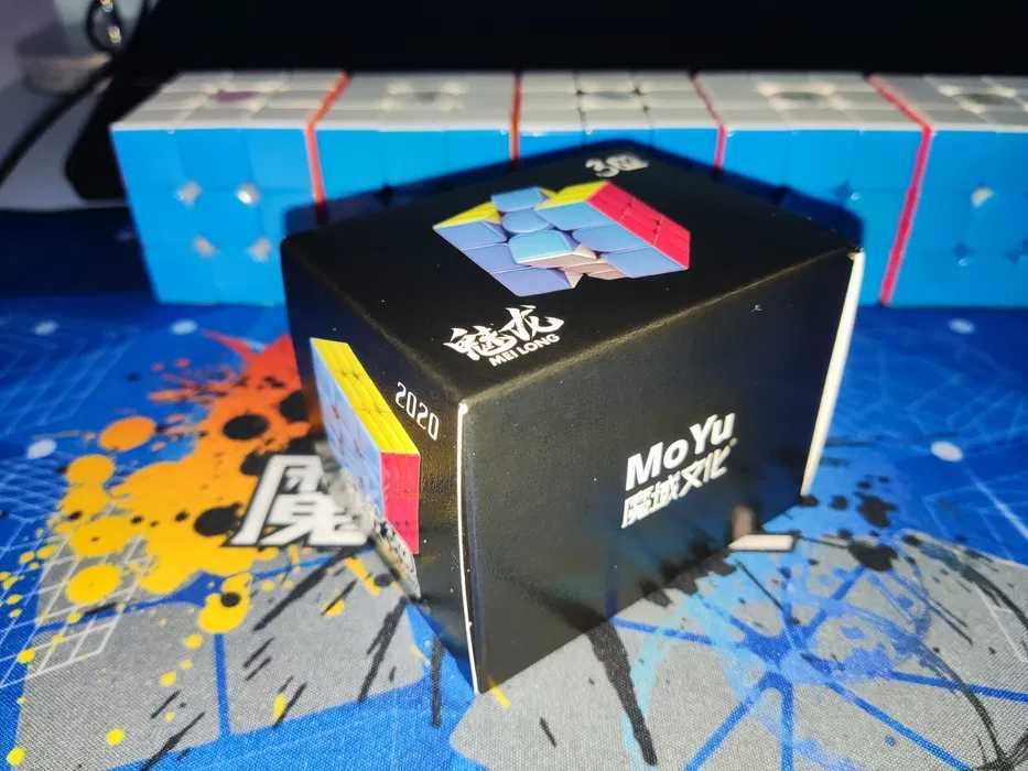 Cub Rubik 3x3 Magnetic NOU | MoYu Meilong 3M Stickerless!