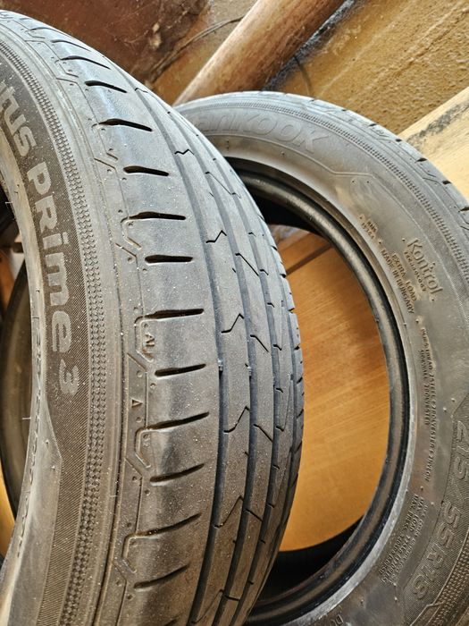 2 броя летни гуми Hankook Ventus Prime 3 215/55/18 / 6mm / DOT 3620