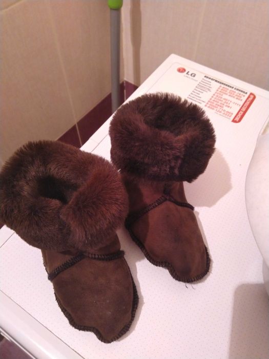 Сапожки меховые детские
