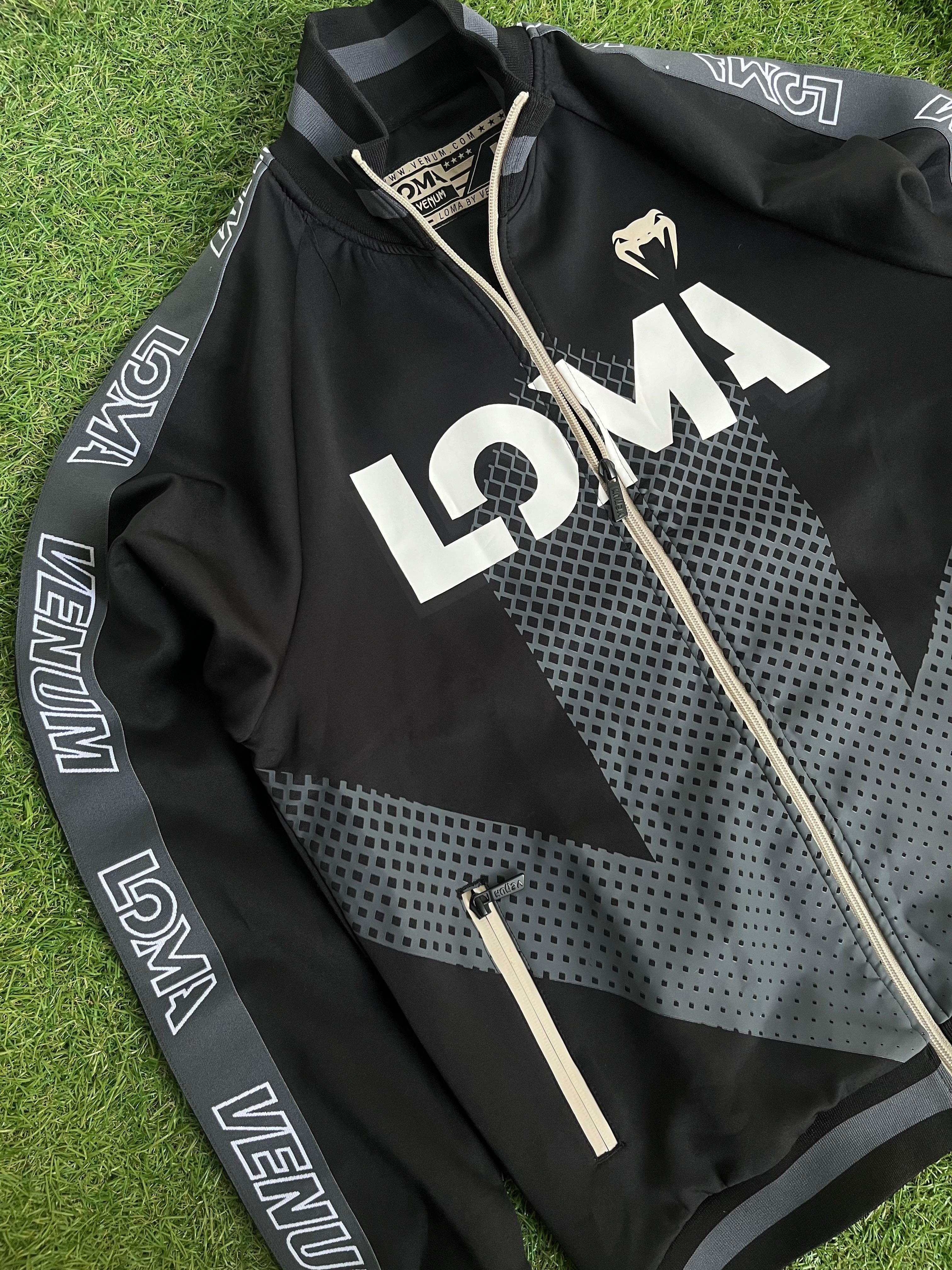 Мъжко горнище : Venum Arrow Track Jacket Loma Edition Black-Grey М