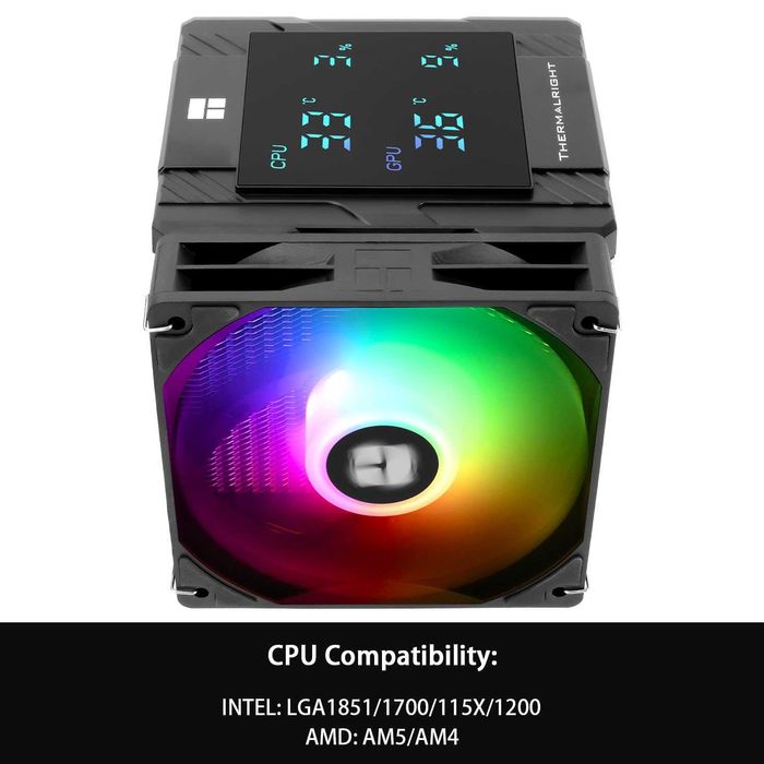 Cooler CPU procesor Thermalright Peerless Assassin 120 Digital ARGB