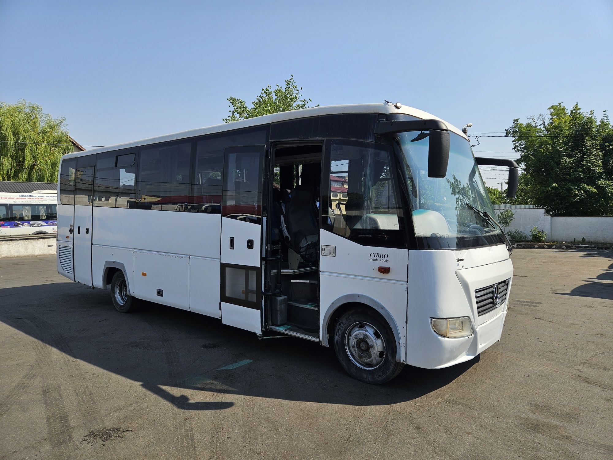 2 Autobuze Mercedes - Benz Cibro O813, an 2012, Euro 5, AC, Webasto