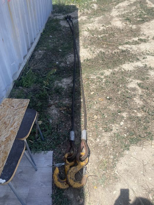 Продам стропы на 2 крюка крановые