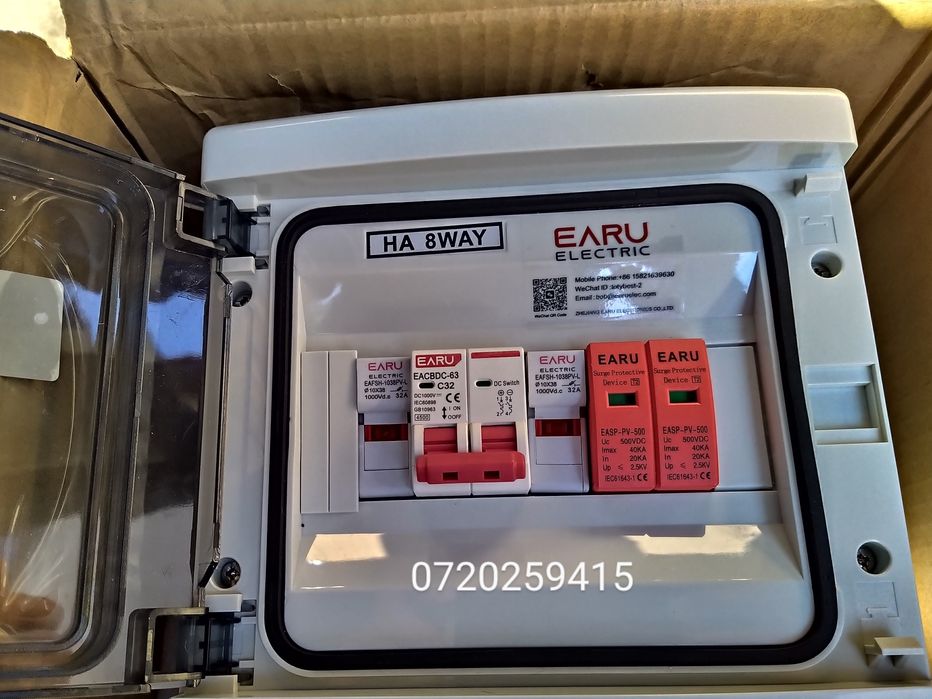 Tablou Protectie Sisteme Fotovoltaice 500V 32A SI 500V 63A!