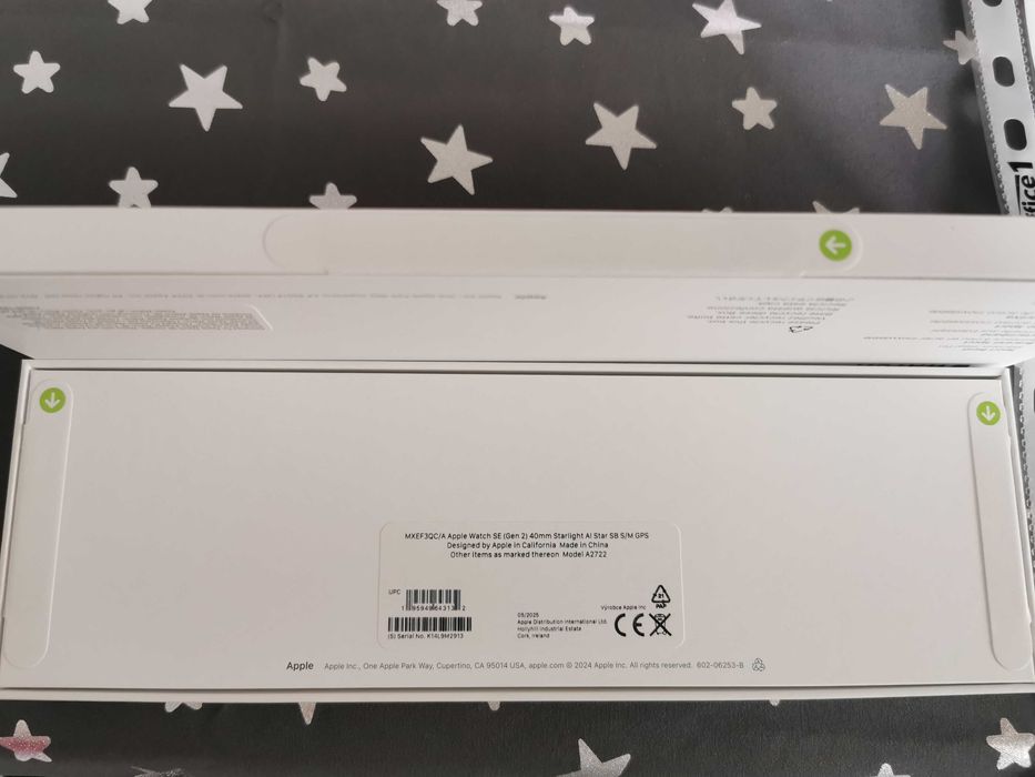 Apple Watch SE 2 2024 40mm Midnight Sport Band GPS