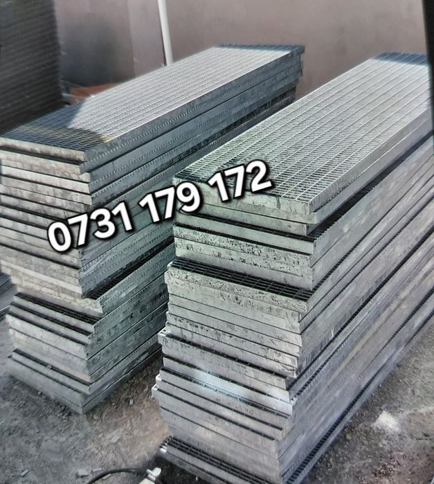 Trepte zincate galvanizat platforme zincate