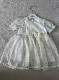 Бебешка рокля H&M 9-12 м.