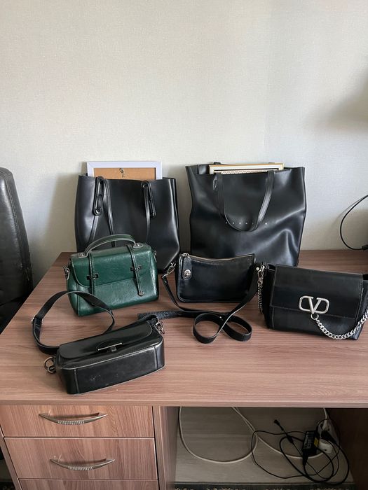 Сумка, шопперы, кожаные