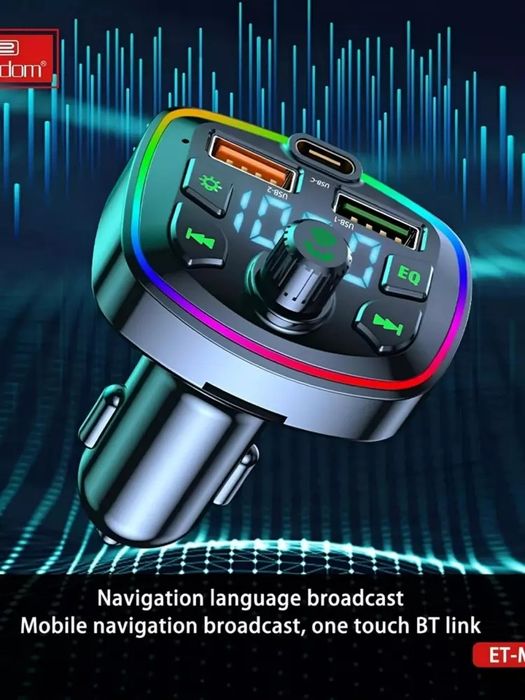 Audio qabul qiluvchi, FM Transmitter, Bluetooth, Car Mp3 player, zarya