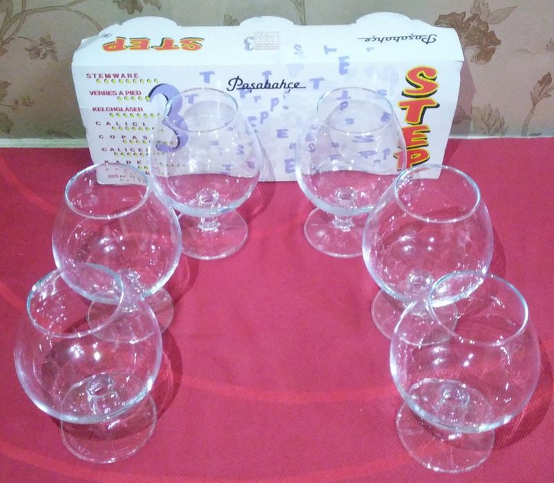 Набор бокалов (5 штук) Турция