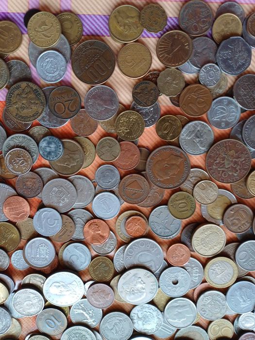 Мега лот монети 1030 бр.