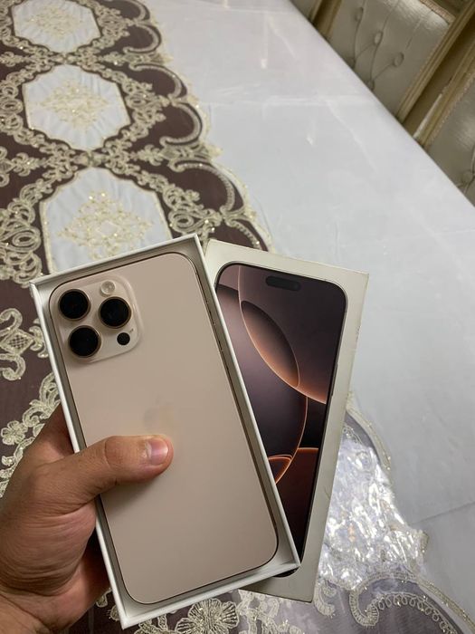 Iphone 16 pro max desert titanium 256 gb ideal