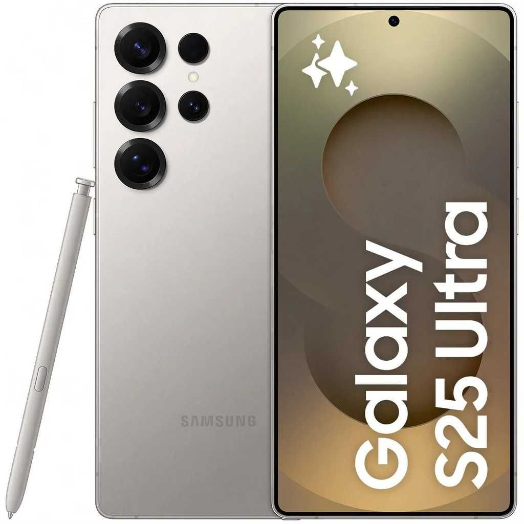 НЕразпечатан! 512gb! SAMSUNG S25 ULTRA Лизинг от 76лв/м Titanium Grey